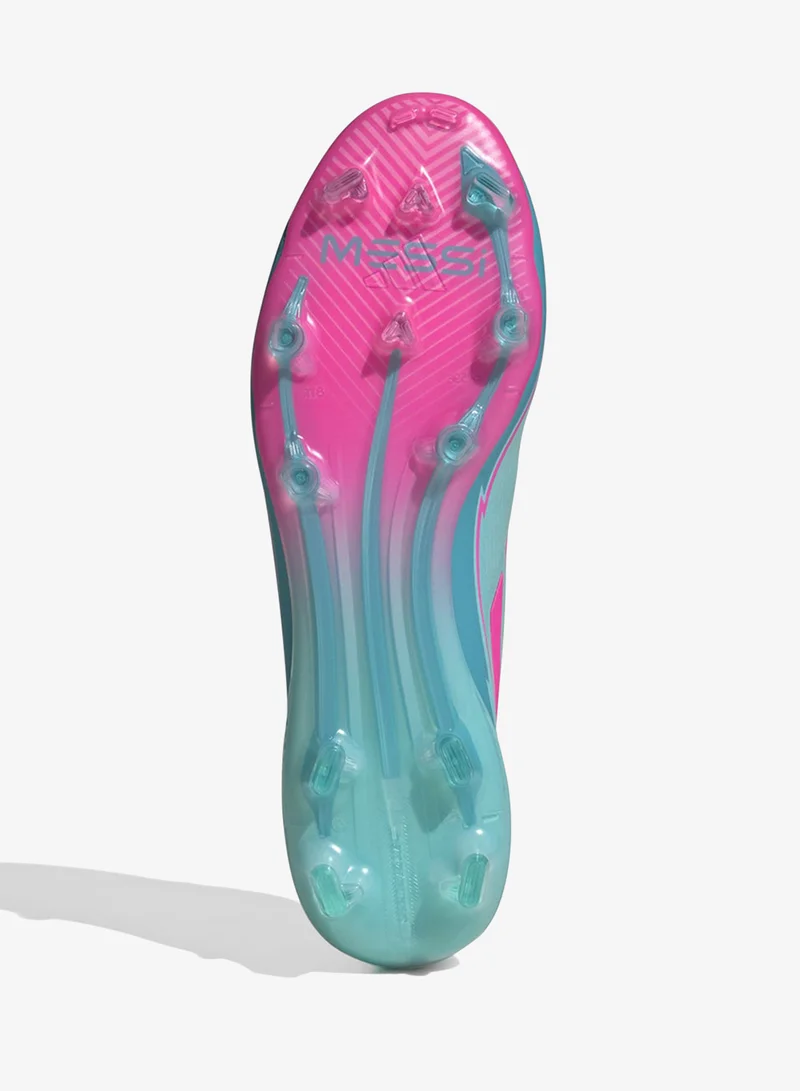 Adidas Flash Aqua / Lucid Pink / Lucid Cyan F50 Elite Messi Firm Ground Boots  | Best Price UAE